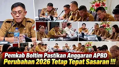Perubahan APBD Boltim 2026 Dievaluasi Pemprov Sulut, Pemkab Pastikan Anggaran Tetap Tepat Sasaran