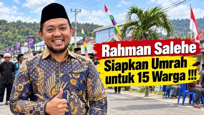 Rahman Salehe Siapkan Umrah untuk 15 Warga, Dua Nama dari Kotabunan Selatan Diumumkan di Tengah Silaturahmi