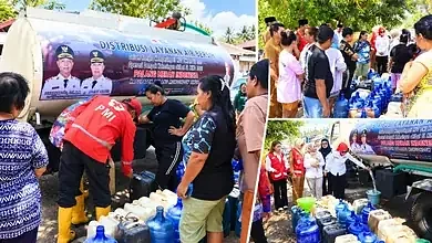 Rosita Manoppo-Pobela Pimpin Penyaluran Air Bersih untuk Warga Desa Dodap