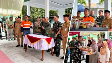 Bupati Oskar Manoppo dan Wabup Argo Sumaiku Hadiri Peresmian Koramil Kotabunan