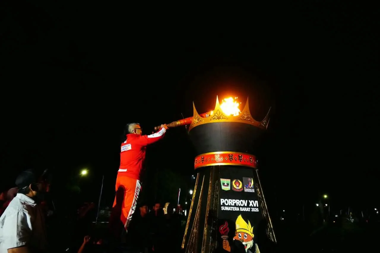 Wabup Ahmad Fadly Hadiri Opening Ceremony Porprov XVI 2026 Sumatera Barat