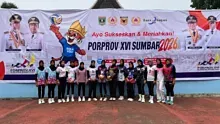 Menghadapi Porprov Sejumlah Atlet Voli Kabupaten/Kota Sumbar Mulai Matangkan Persiapan