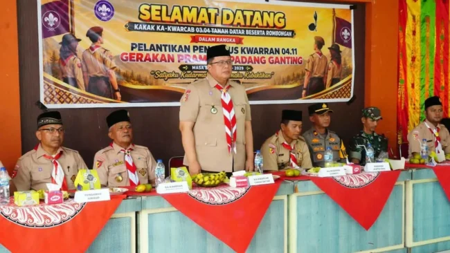 gerakan pramuka 0411 padang