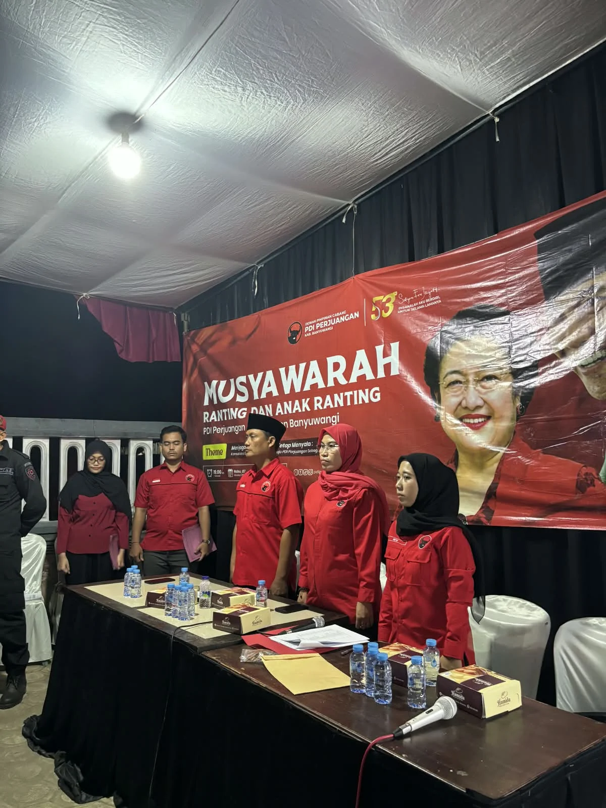 6.153 Pengurus Ranting dan Anak Ranting PDI Perjuangan Banyuwangi Telah Resmi Dilantik